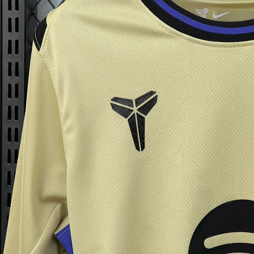 Barcelona Away Long sleeves Football Jersey 2025-26 Fan version