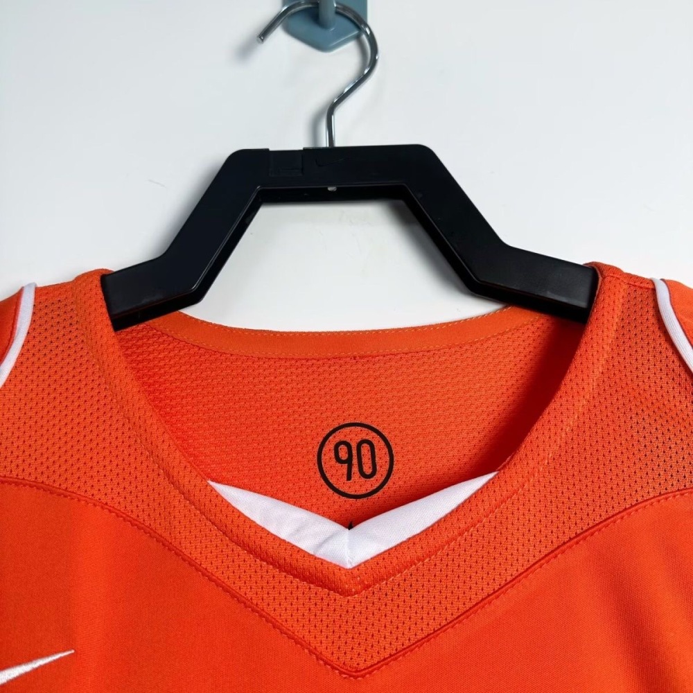 2004 Netherlands Home classic Retro commemorative Football jersey