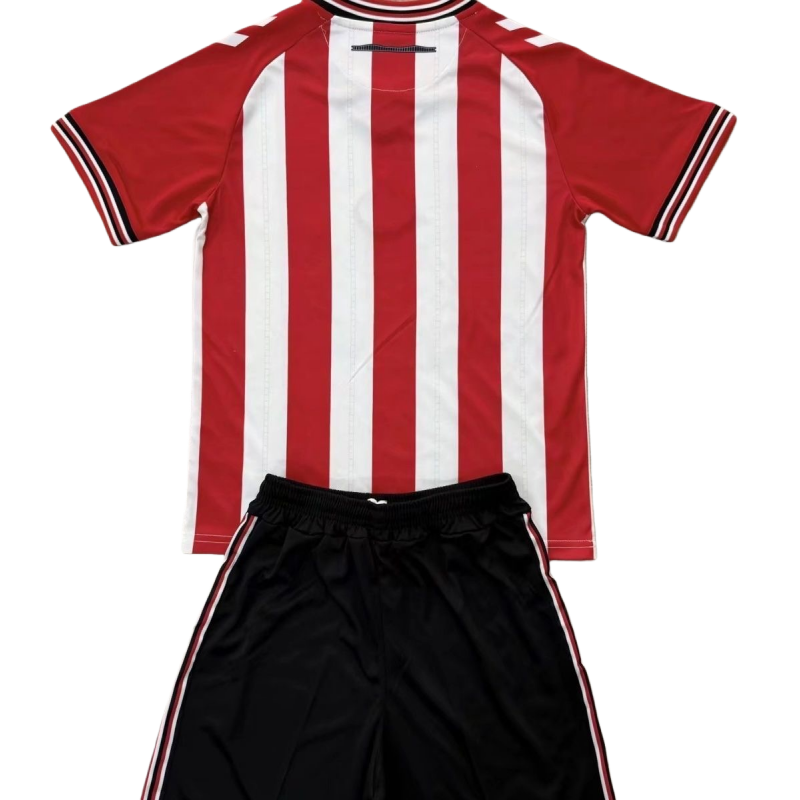 2025-26 Sunderland AFC Home Kids Football jersey Kit Fan version