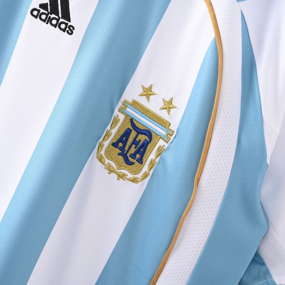 Argentina Retro Jersey Home World Cup 2006