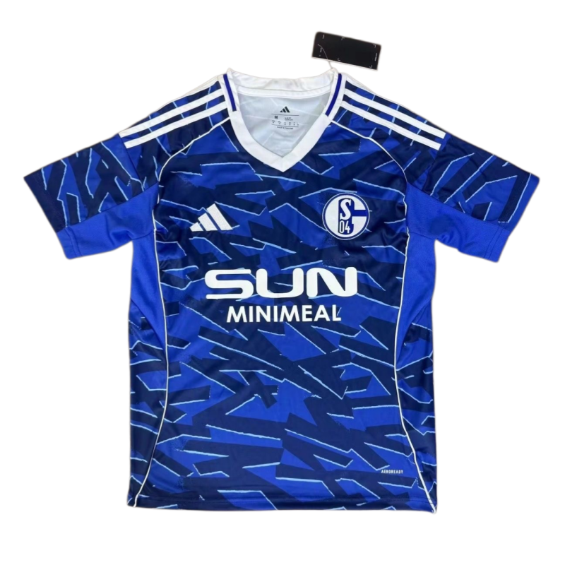 2025-26 FC Schalke 04 Home Football Shirt Fan Edition