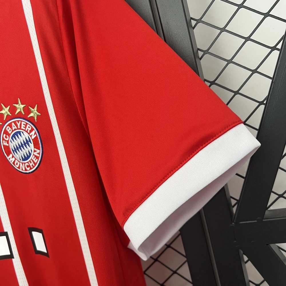 17-18 Bayern Munich Home Retro Football jersey Fan version