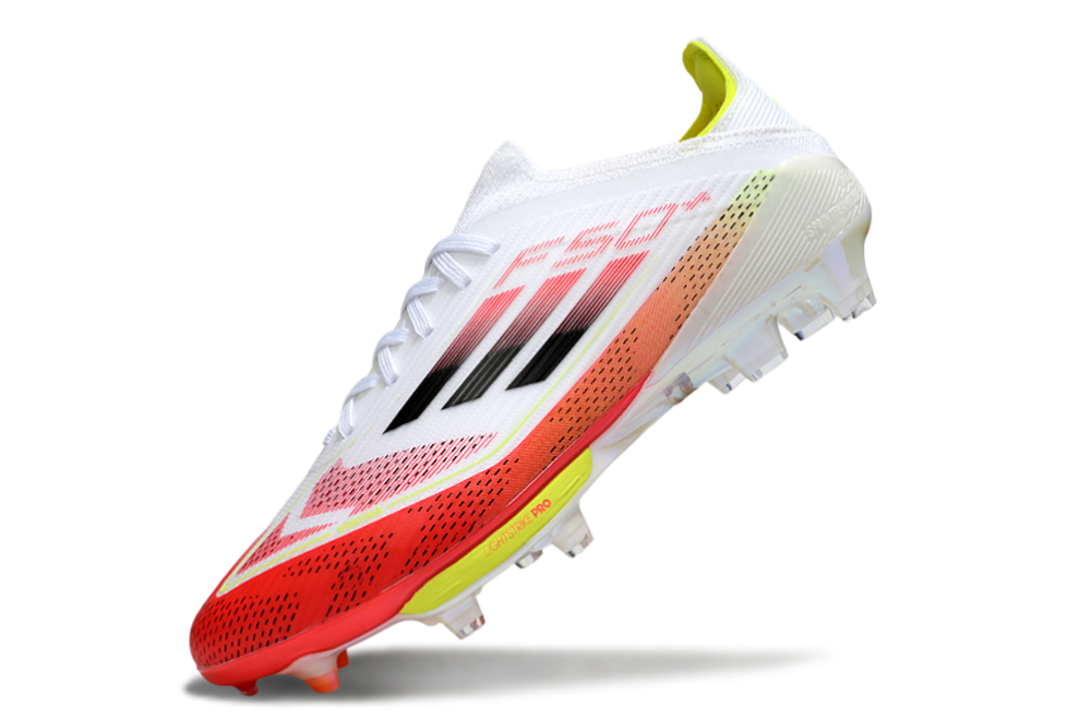 F50+series fully knitted waterproof shoes with shoelaces and air cushion FG Football Shoes