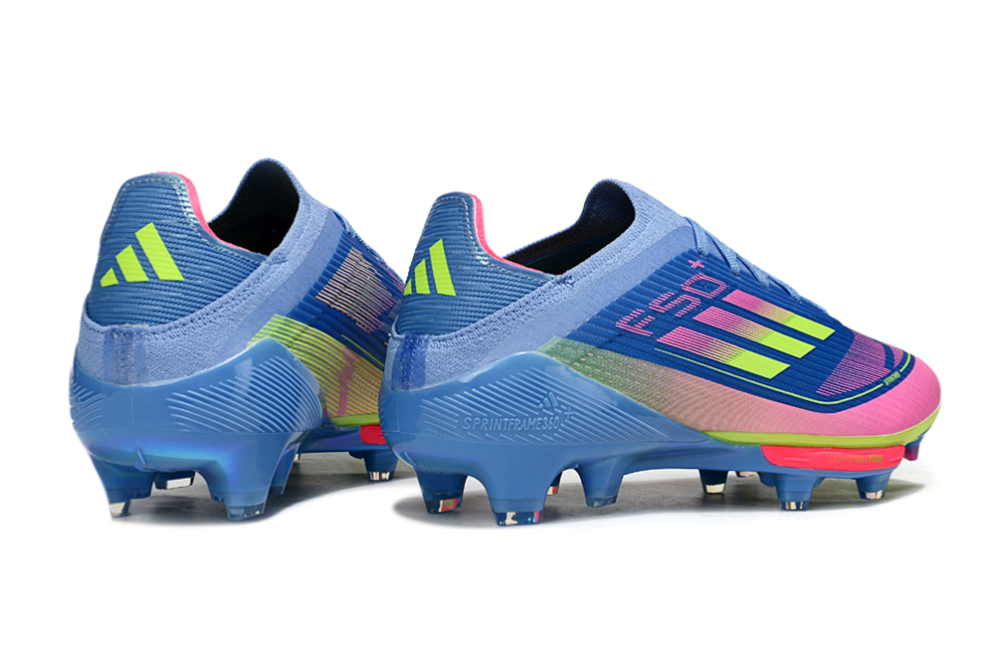 F50+series fully knitted waterproof shoes with shoelaces and air cushion FG Football Shoes