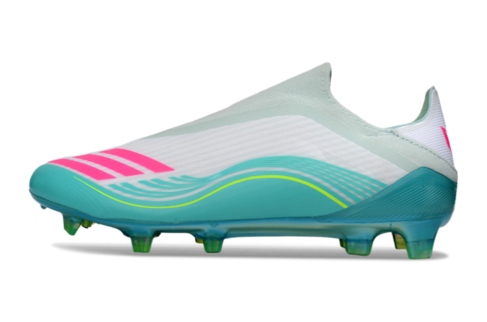 Messi# F50 TF broken nails Football Shoes