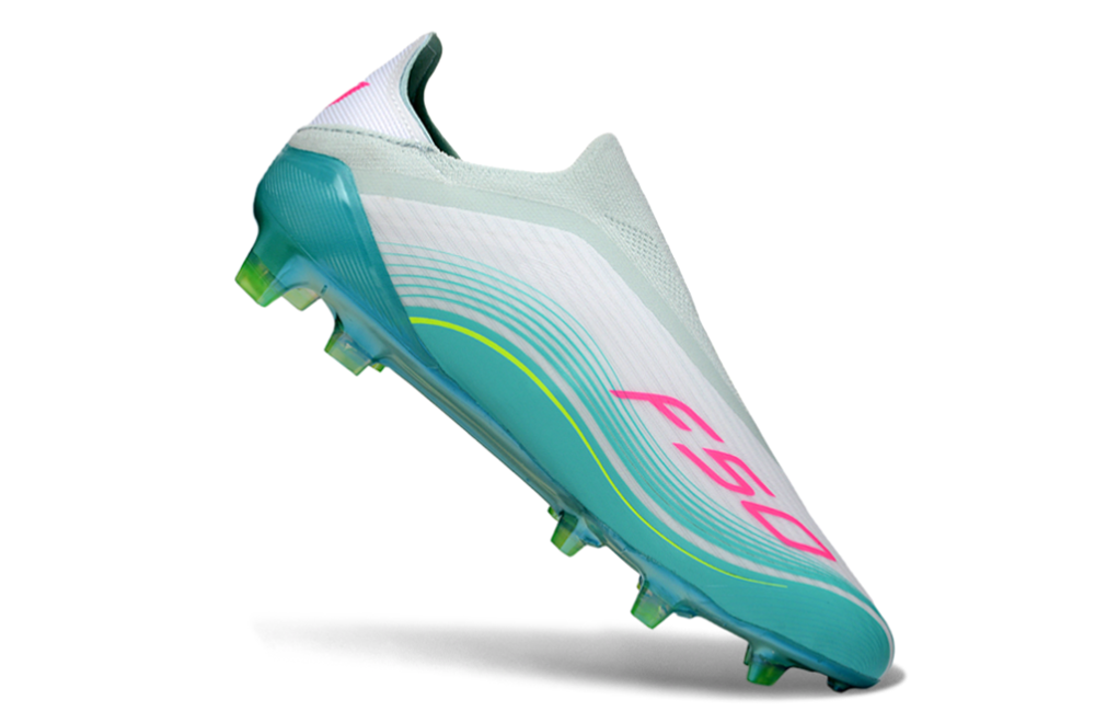 Messi# F50 TF broken nails Football Shoes