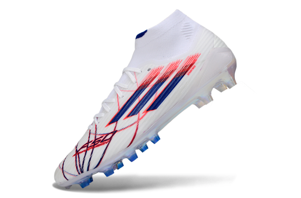 F50 with shoelaces fully knitted waterproof FG Football Shoes
