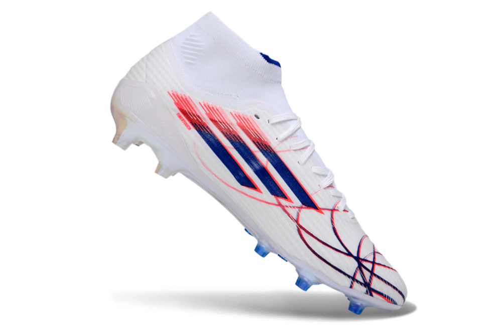 F50 with shoelaces fully knitted waterproof FG Football Shoes