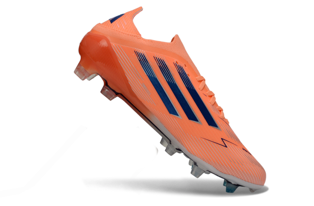 F50 with shoelaces fully knitted waterproof FG Football Shoes