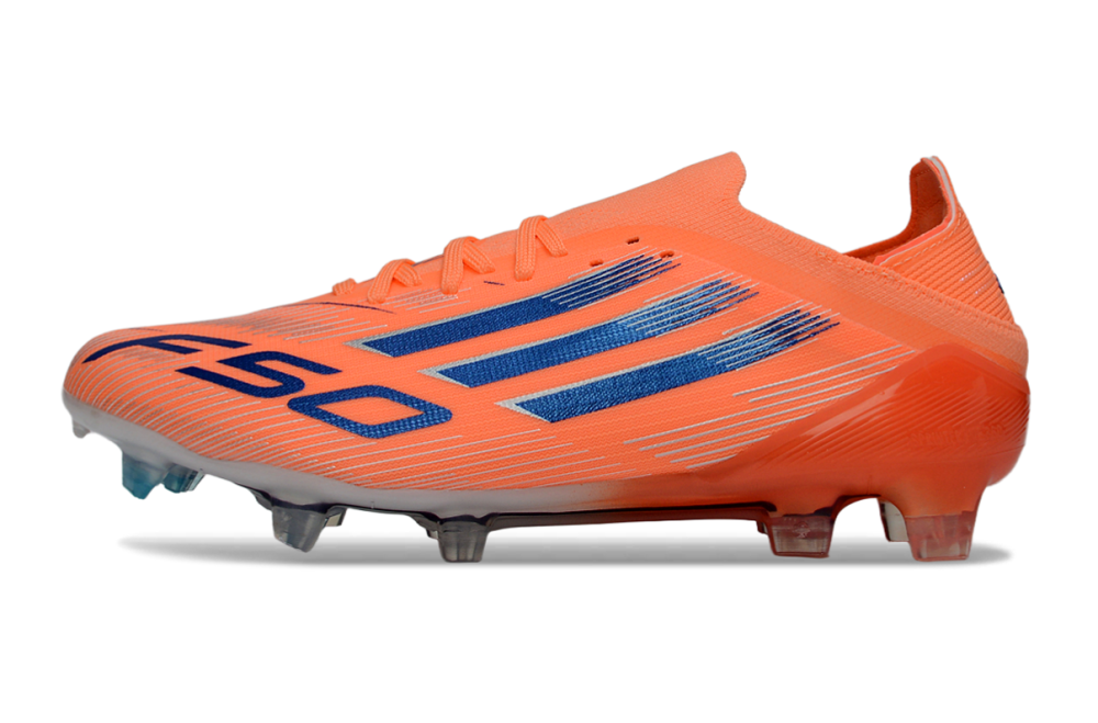 F50 with shoelaces fully knitted waterproof FG Football Shoes