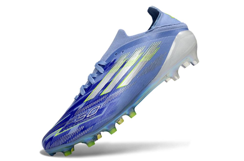 F50 with shoelaces fully knitted waterproof FG Football Shoes