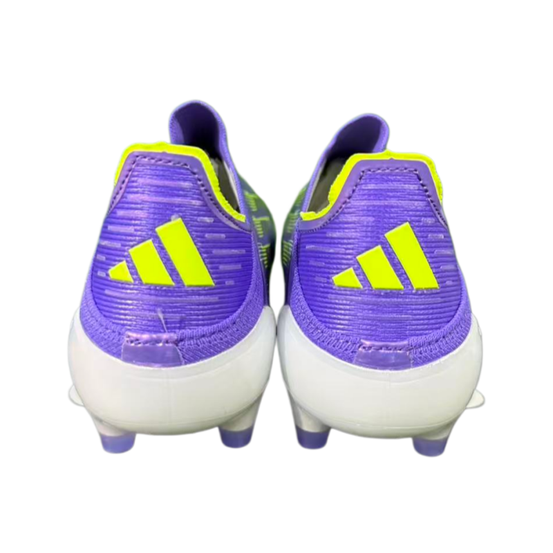 F50 shoelace free fully knitted waterproof AG Football Shoes