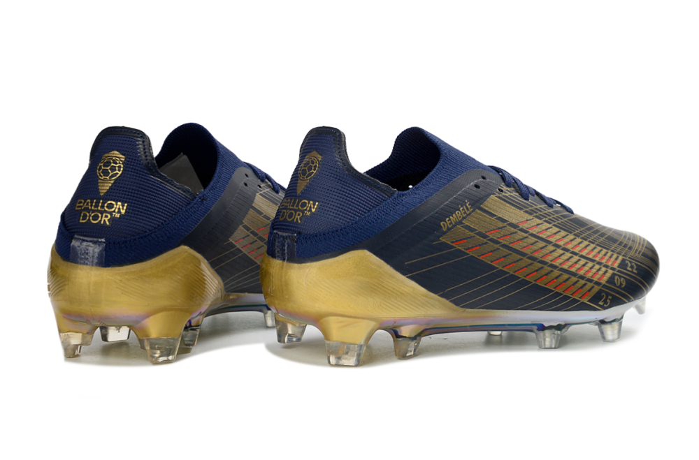 F50 FG has shoelace styles blue/rose red Football Shoes
