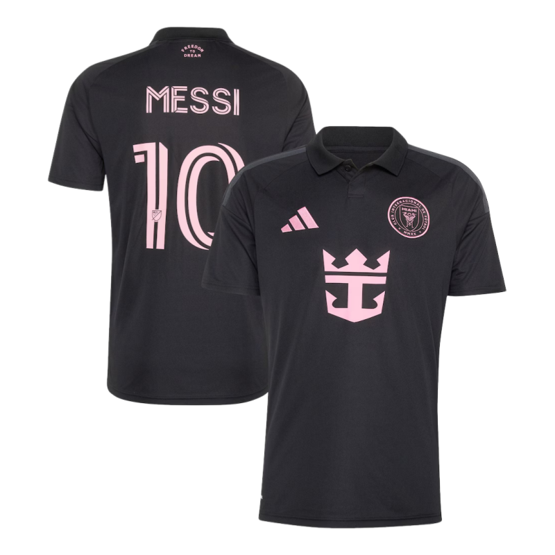 Miami International Messi's 2026 Black Field Commemorative Football Shirt Fan version