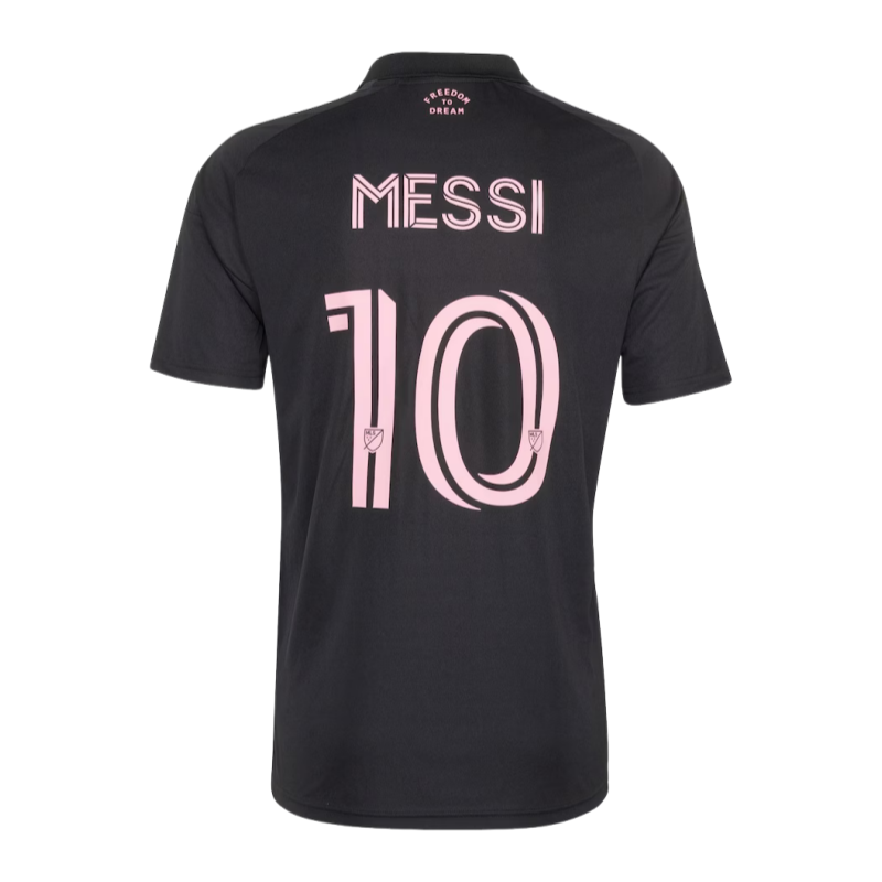 Miami International Messi's 2026 Black Field Commemorative Football Shirt Fan version