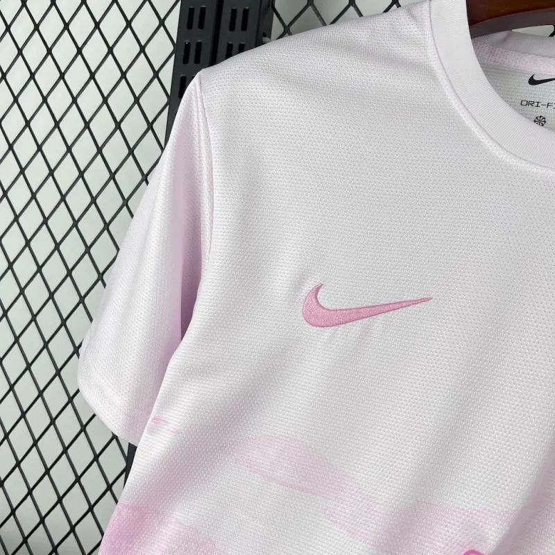 Brazil 2025 Neymar Pink Special Edition Short Sleeve Jersey Fan Version