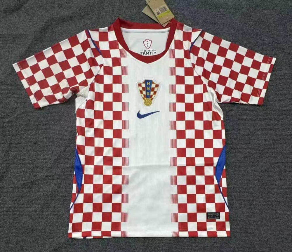 2026 Croatia World cup Home Football jersey Fan edition