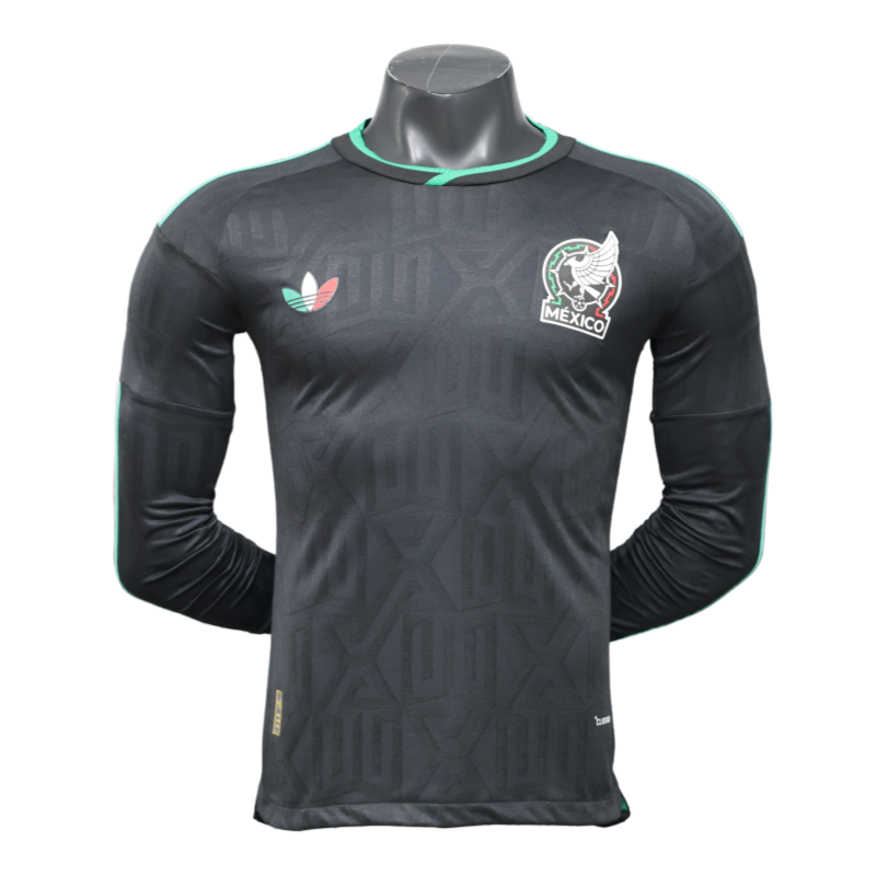 Mexico 2026 World Cup Third Long Sleeve Kit & Jersey Player Version