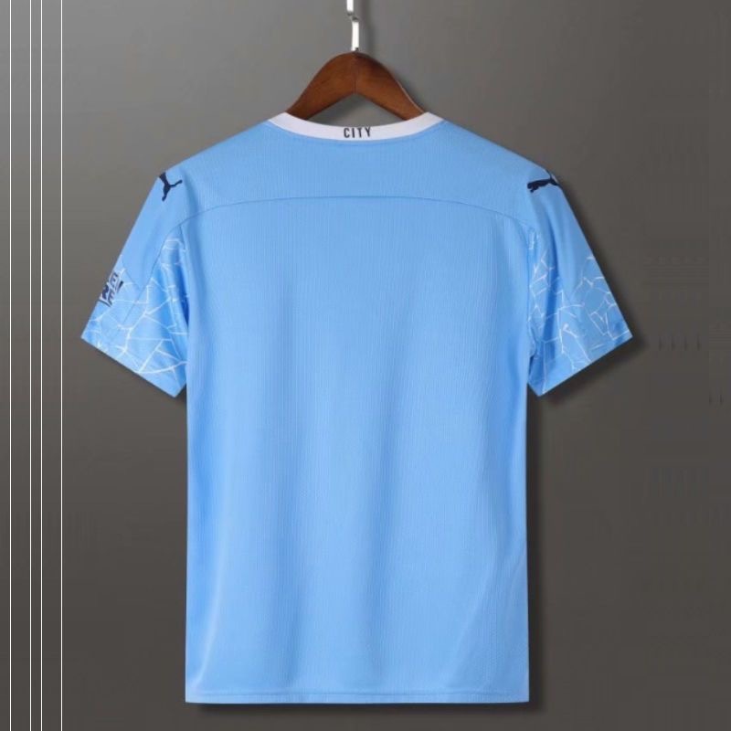 Manchester City 20-21 Retro Football Jersey Men's T-shirt
