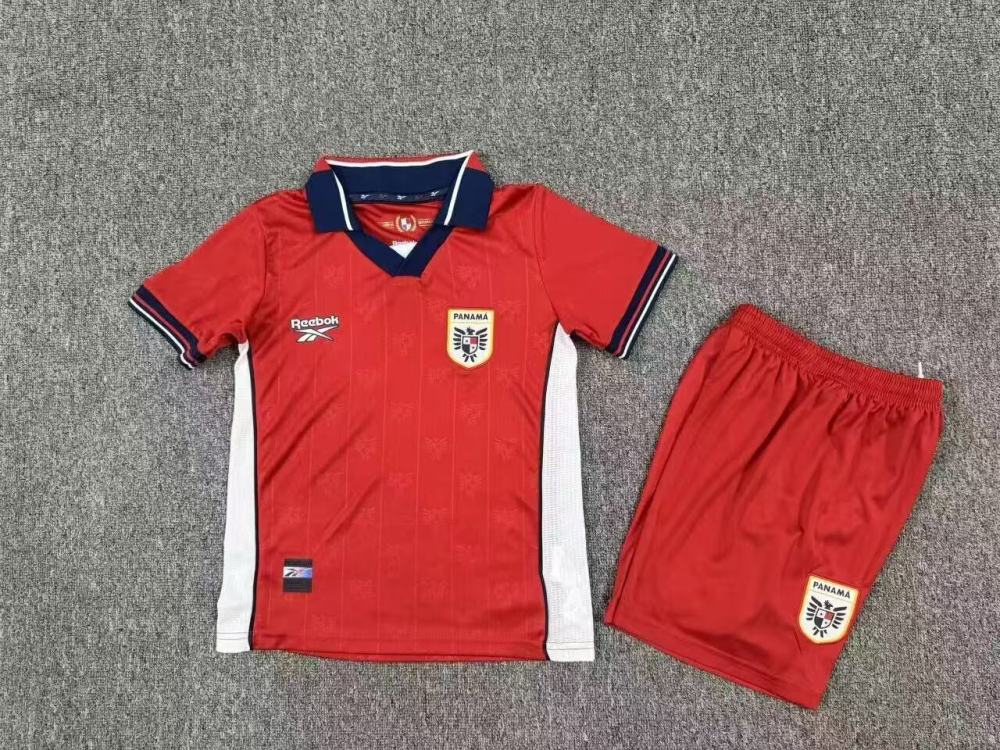 Panama 2026 World Cup Home Kids Jersey Fan Version
