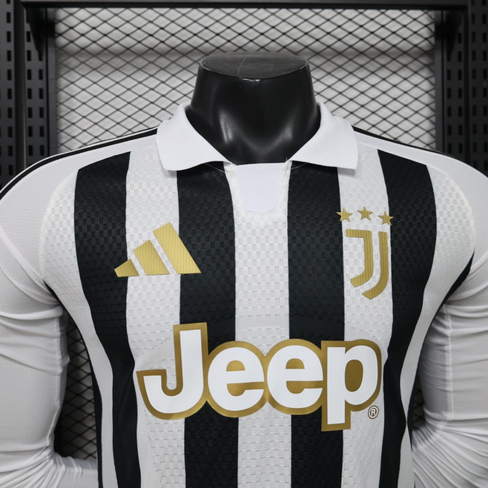 Juventus 26-27 Home Soccer Jersey Long sleeves Player Version