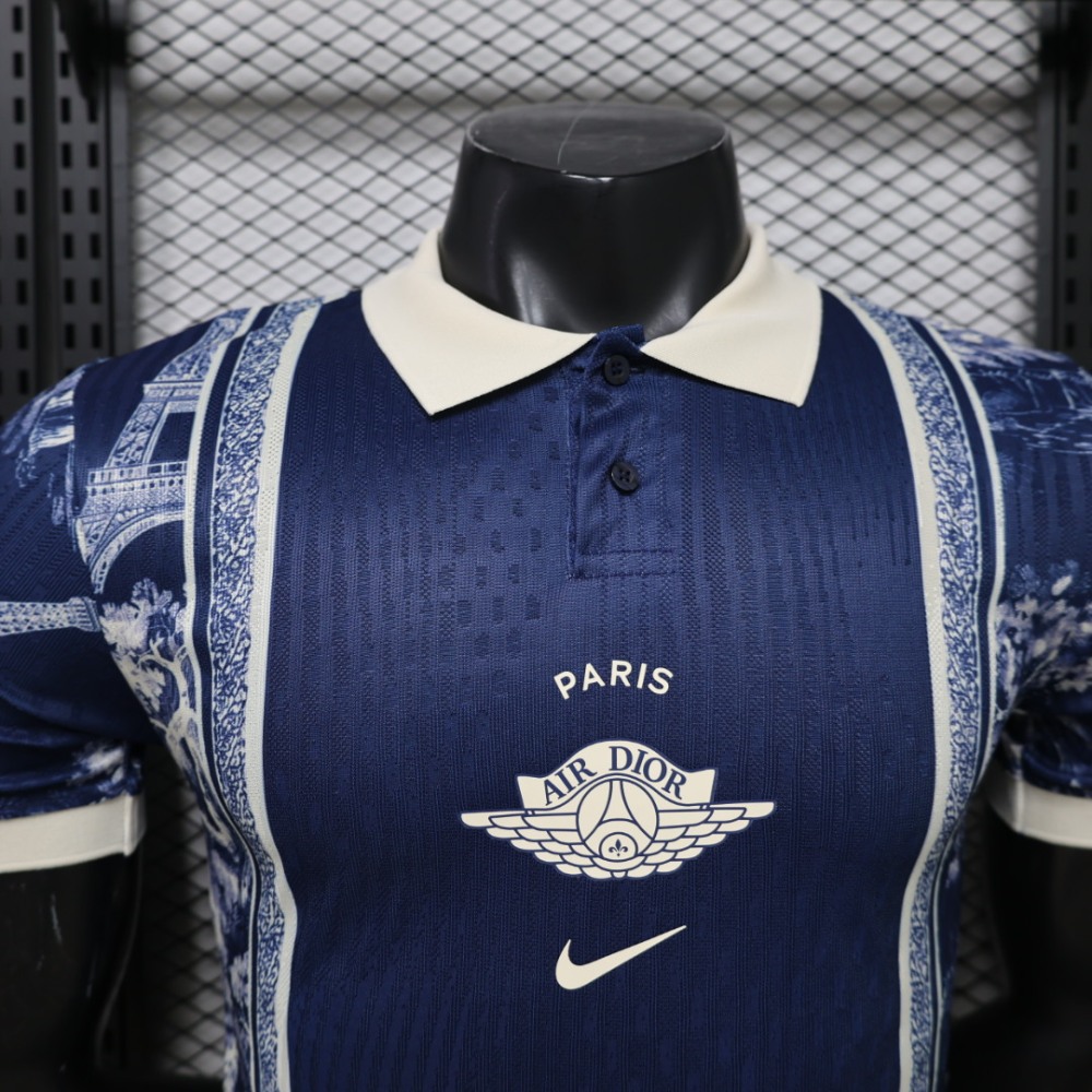 26-27 PSG X Dior Mens Player Special Edition Soccer T-Shirt