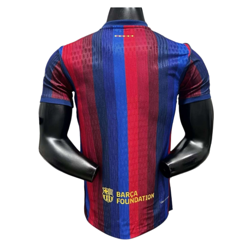 Barcelona 2026/27 home football jersey player version