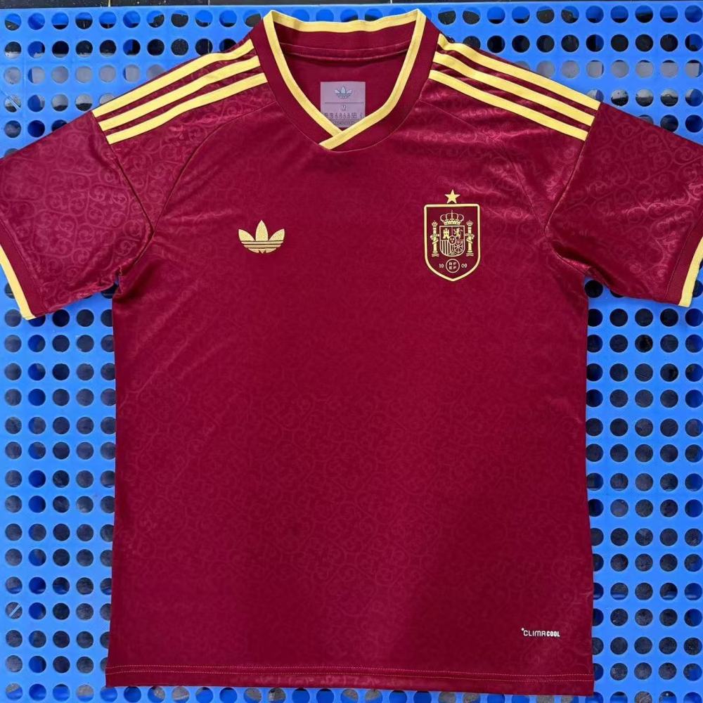 Spain 26-27 Special Edition Red Football Jersey Fan Version