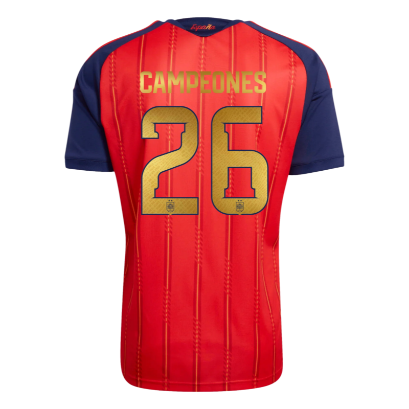 2026 World Cup Spain Home Women's jersey - Champion Edition -26 Fan