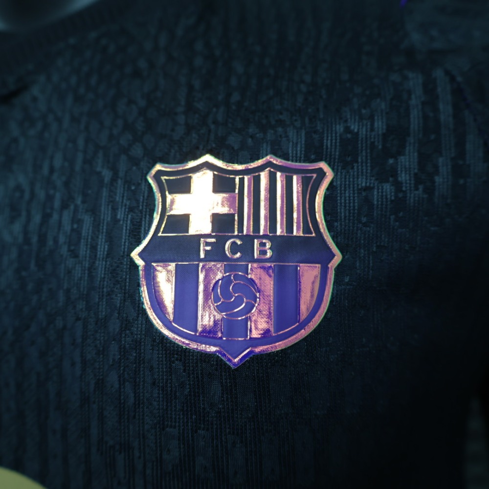 Barcelona 2026-27 away long sleeved football jersey player version