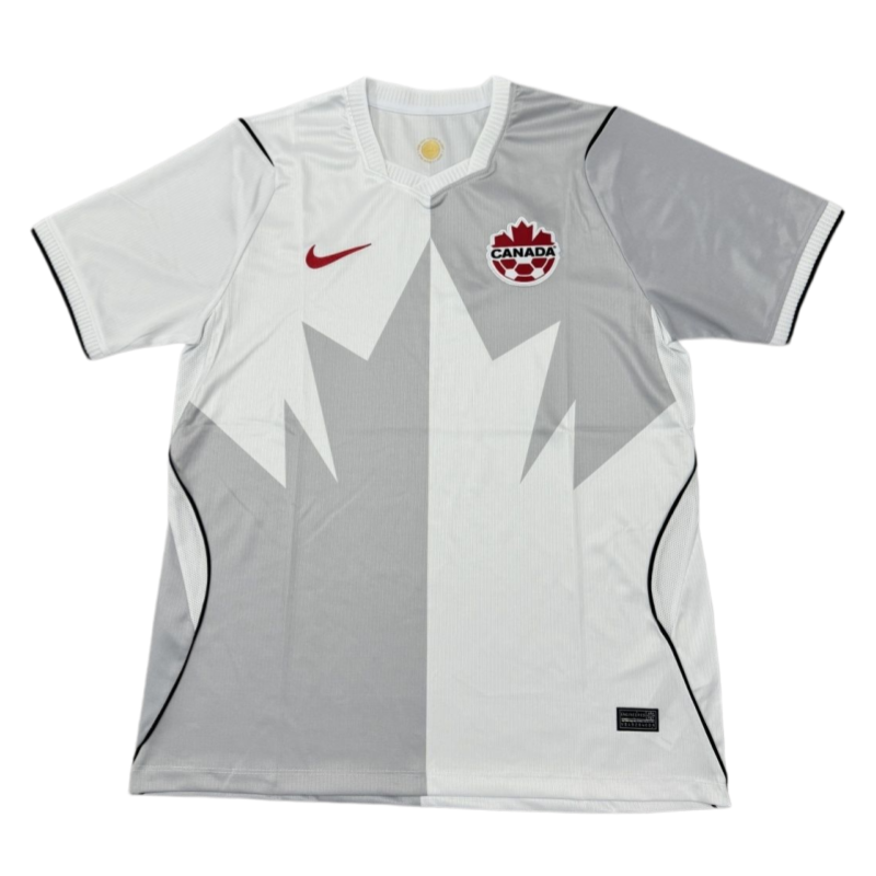 Canadian 2026 World Cup Second Away Short sleeved Soccer Jersey Fan Edition