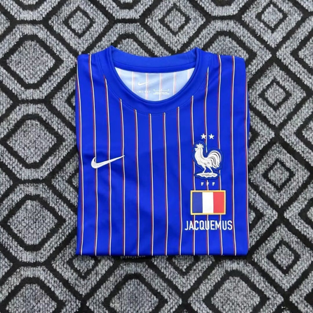 2026 World Cup France training jersey short sleeved fan version