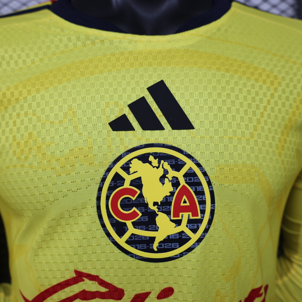 Americas 2026-27 home jersey player version - long sleeved