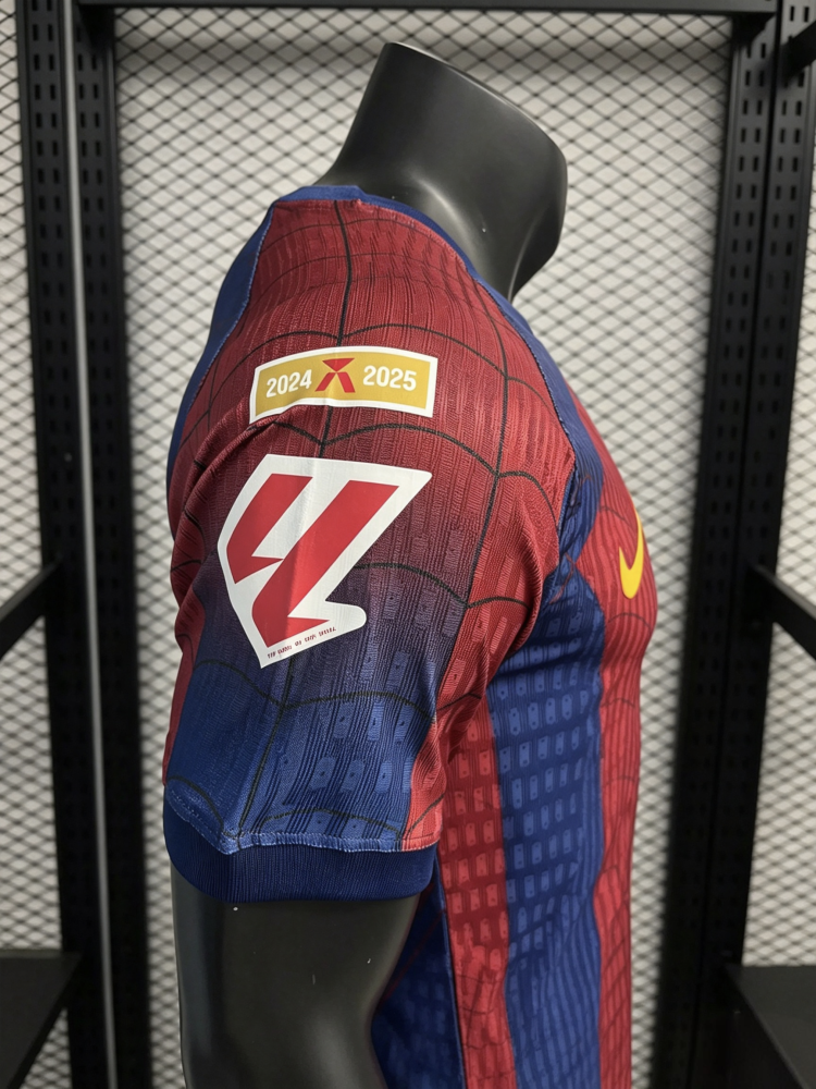 Barcelona 2026-27 Spider Man Special Edition Player Edition jersey