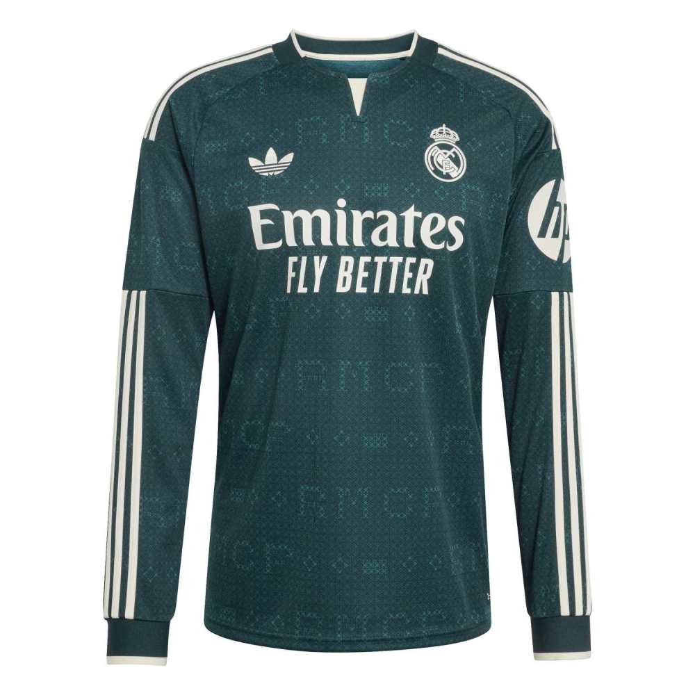 2026/27 Real Madrid  Football Jersey Away Long Sleeve Shirt