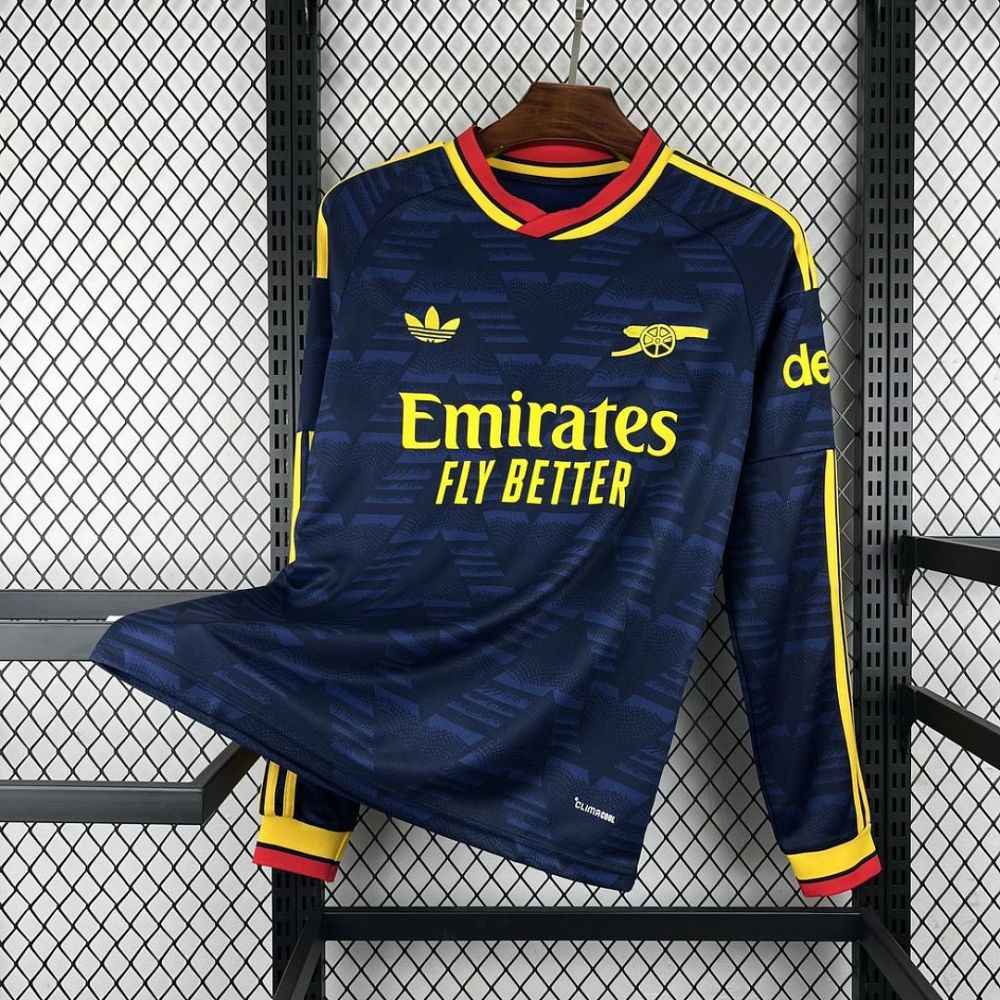 Arsenal Football Jersey Away Long Sleeve Custom Shirt 2026/27
