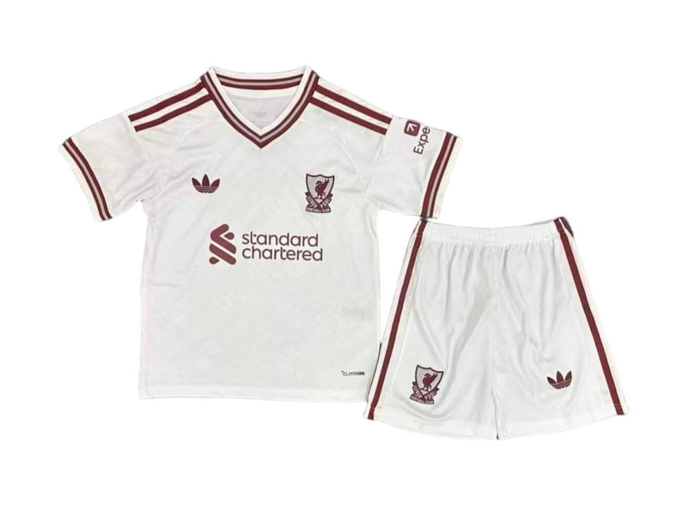 Liverpool Football Jersey Away Kids Kit Jersey+Shorts 2026/27