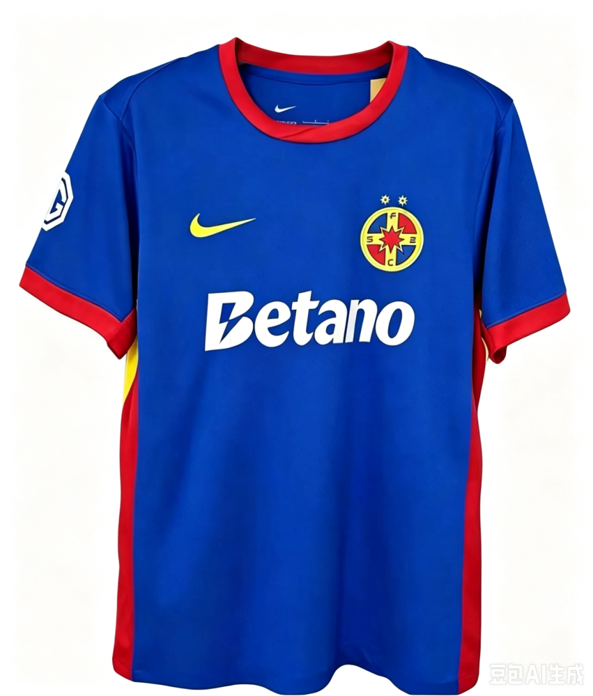 26-27 FCSB Home Soccer Jersey Blue Fan Jersey
