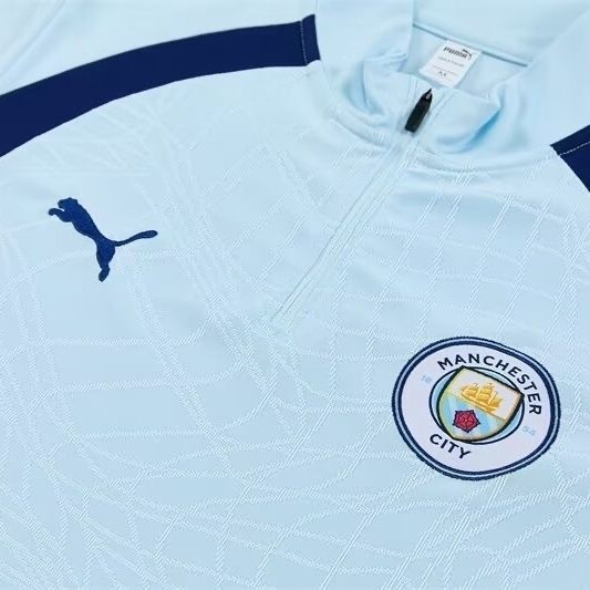 Manchester City 26-27 Football Kit Zipper Long-Sleeve Football Training Suit