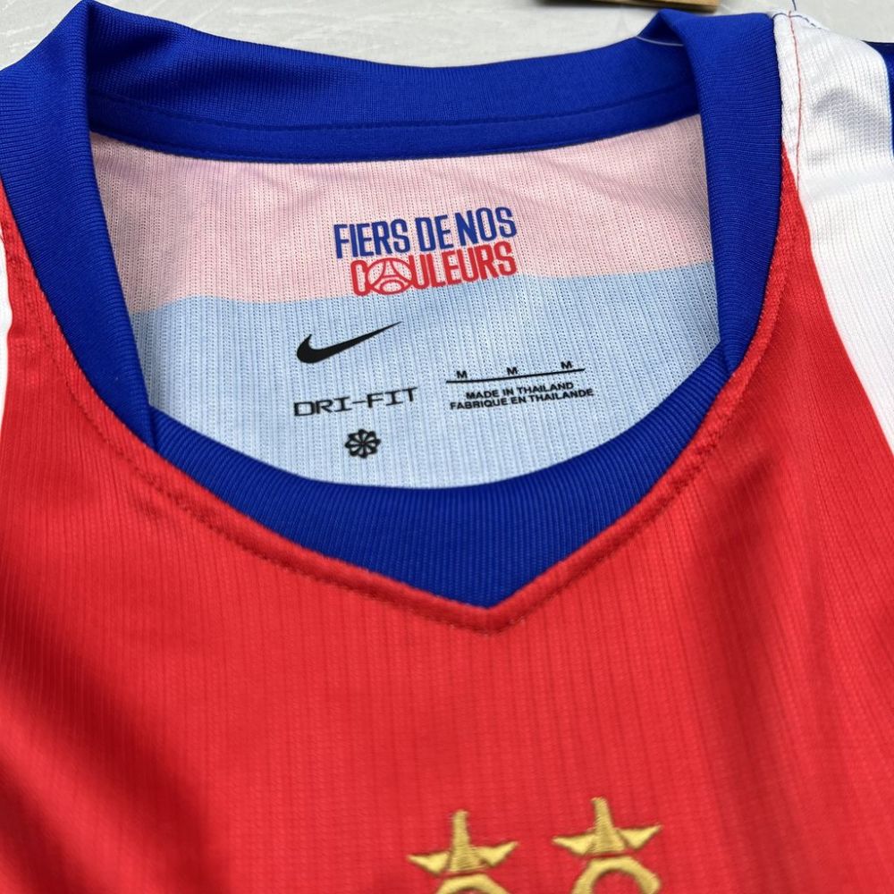 PSG 2026-27 Home Long Sleeve Kit & Jersey Fan Version