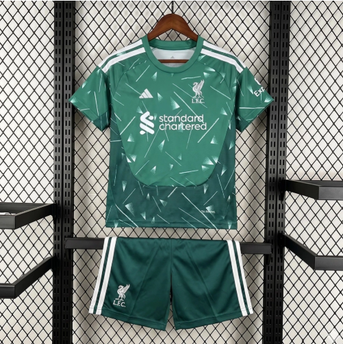 Liverpool Football Jersey Goalkeeper Kids Kit Jersey+Shorts 2026/27
