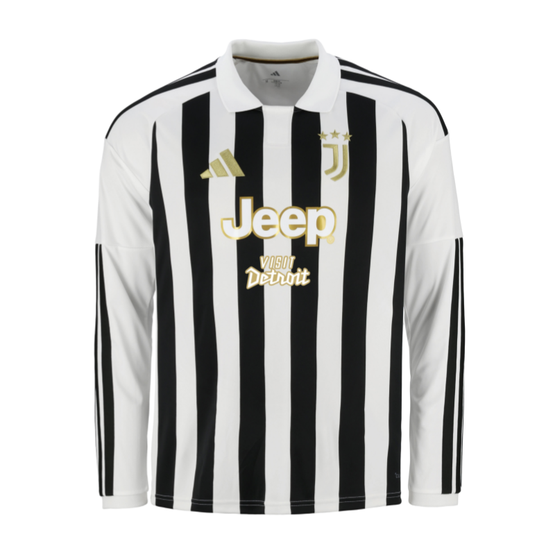 Juventus 26-27 Home Soccer Jersey Long sleeves Fan Version