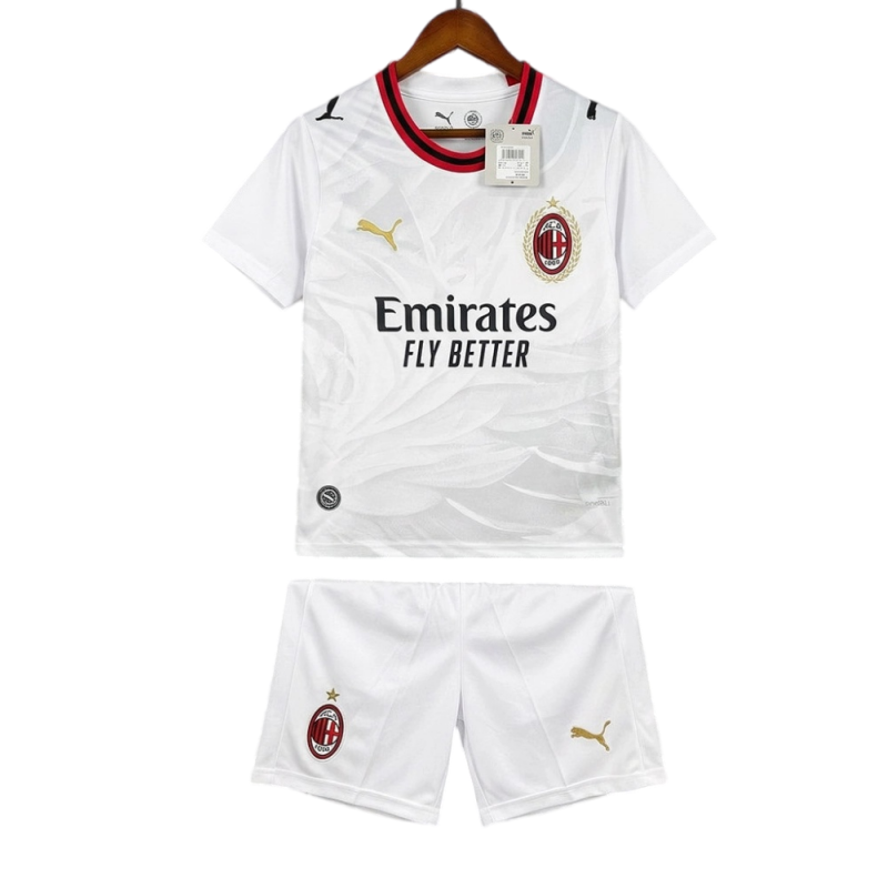 AC Milan 2026-27 Away Kids Football jersey Kit Fan Version