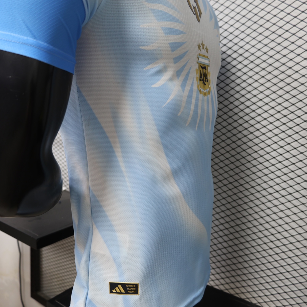 2026 Messi Argentina farewell commemorative jersey pre match training version - player version