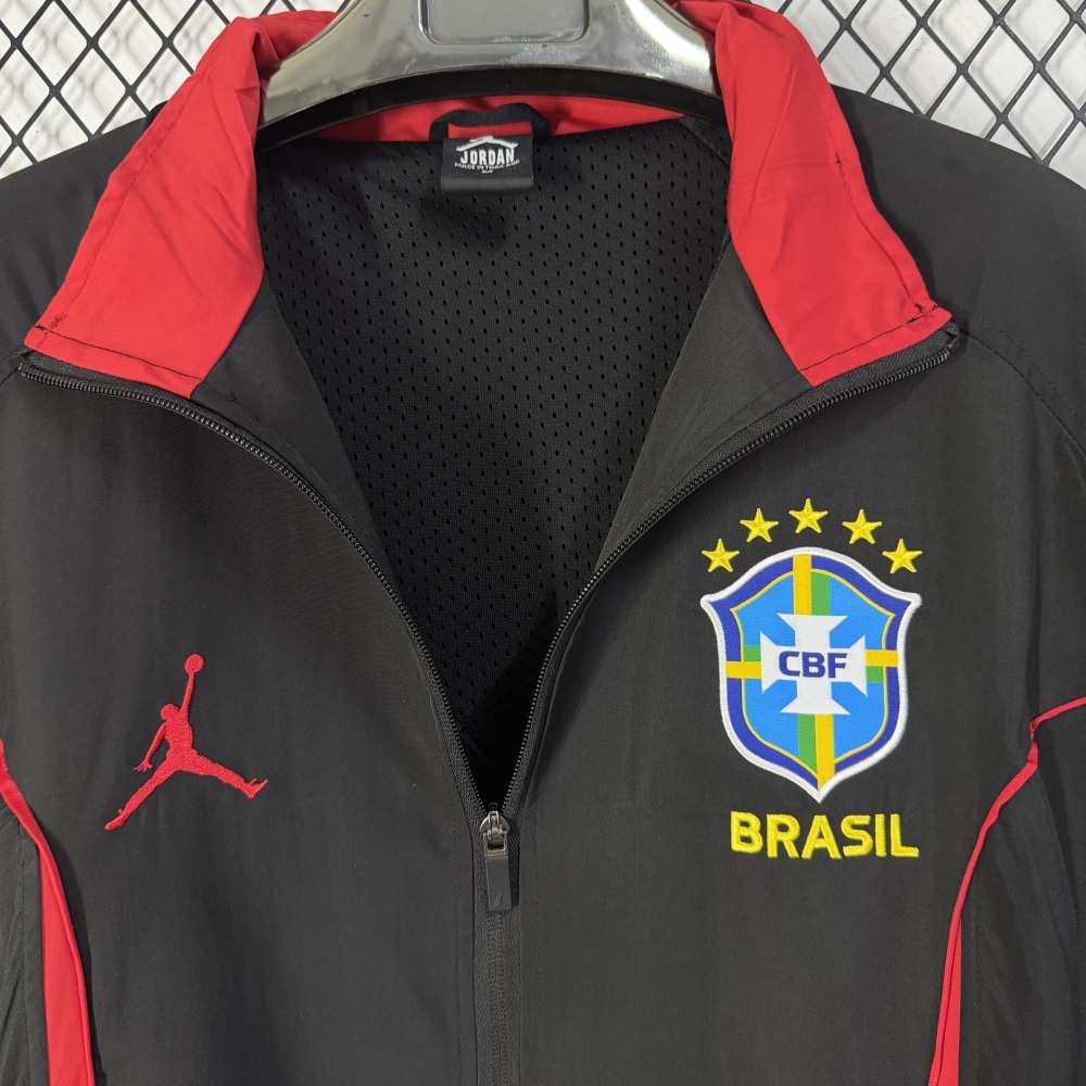 2026 Brazil World Cup Classic Casual Training Windproof Jacket