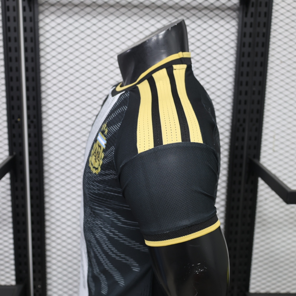 2026 Messi Argentina Farewell Commemorative Shirt Black Edition - Player Edition