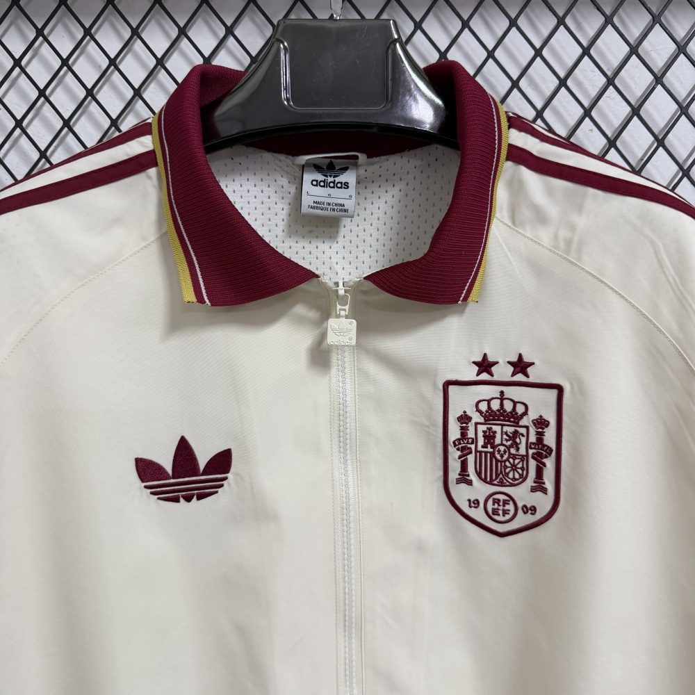 2026 Spanish Style (World Cup Edition) Apricot Casual Windbreaker Jacket