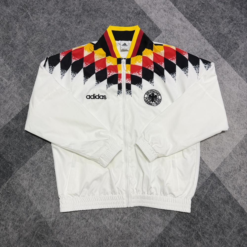 2026 German national team white transfer printing World Cup casual training windproof jacket