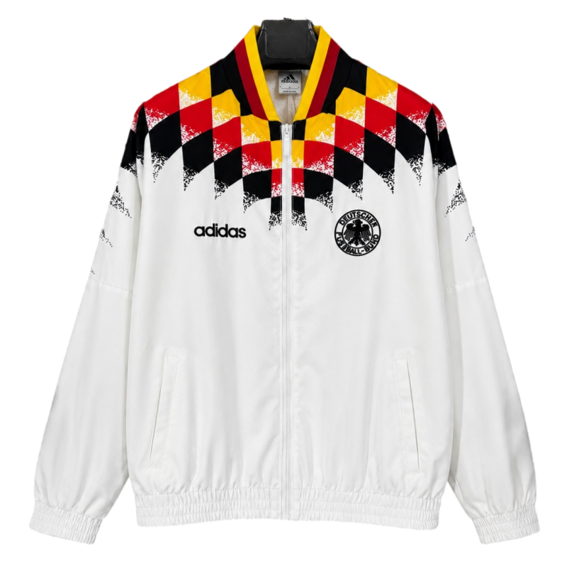 2026 German national team white transfer printing World Cup casual training windproof jacket