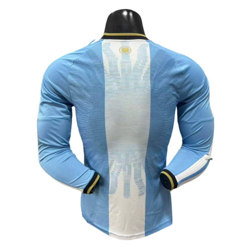 Messi Argentina Farewell Commemorative Shirt 2026 Edition and Equipment Set - Player Edition Long Sleeve